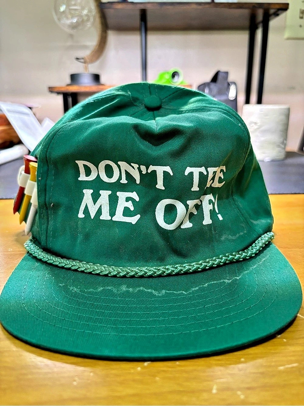 Papel Freelance Green Cotton Golf Hat 70s/80s Men’s.
